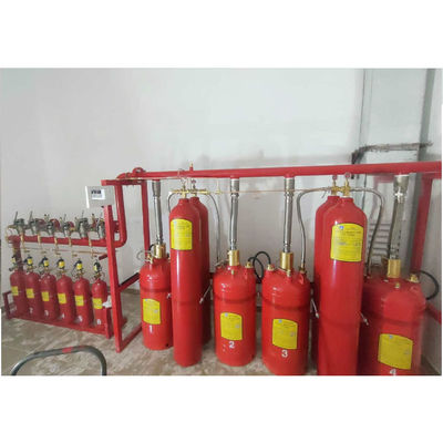 ποιότητας  Galvanized Steel FM200 Fire Suppression System Fire Extinguisher 120L Capacity εργοστάσιο