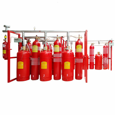 Σύστημα καταστολής πυρκαγιάς HFC227ea FM200 40L - 180L Πυροσβέστης επταφθοροπροπανίου
