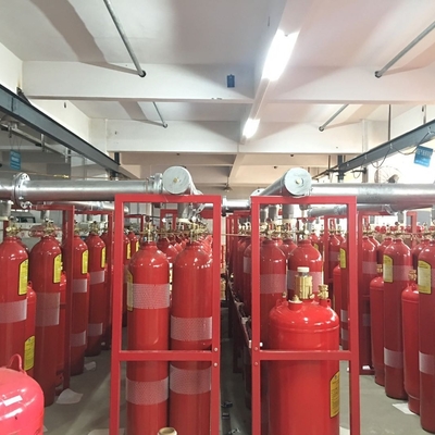 Σύστημα καταστολής πυρκαγιάς HFC227ea FM200 40L - 180L Πυροσβέστης επταφθοροπροπανίου