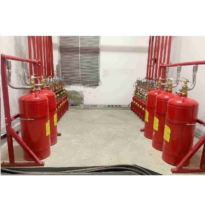 Κλειστό εξοπλισμό πυρόσβεσης 180L με αέριο Fm 200 πυροσβεστήρα