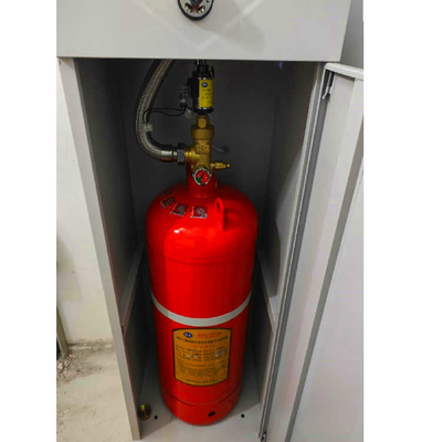 40L 33kg FM200 σύστημα πυρόσβεσης με αέριο με προστασία πολλαπλών ζωνών