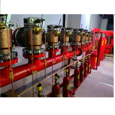 70L - 180L FM200 Σύστημα καταστολής πυρκαγιάς Καθαρό αέριο