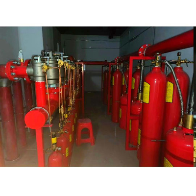 Ελαφρύ FM200 Σύστημα καταστολής πυρκαγιάς 5.6Mpa Σύστημα δικτύου σωλήνων Λιγάς συντήρηση
