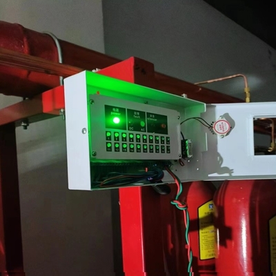 Ελαφρύ FM200 Σύστημα καταστολής πυρκαγιάς 5.6Mpa Σύστημα δικτύου σωλήνων Λιγάς συντήρηση