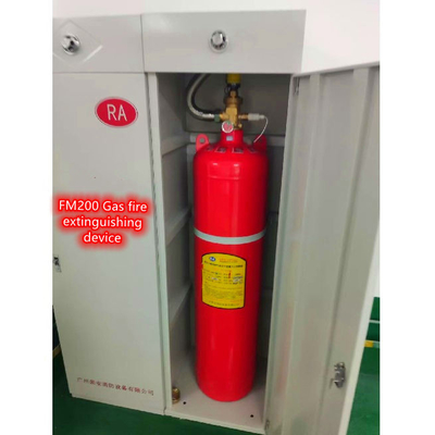 Hfc227ea FM200 Συστήματος ντουλάπις Συνολικός κατακλυσμός καθαριστικός παράγοντας Πυροσβεστική μηχανή