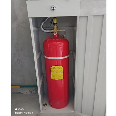 Πυροσβεστήρας αερίου 100L με ένα ντουλάπι