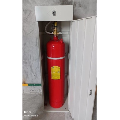 100L FM200 Hfc-227ea Εφωτιστήρας ντουλάπις Μία φιάλη 2,5MPa