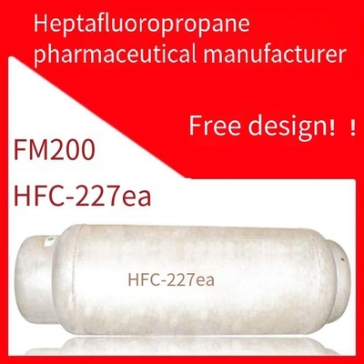 Βιομηχανικό άχρωμο HFC 227ea καθαριστικό μέσο FM200 Διαυγές υγρό πυρόσβεσης