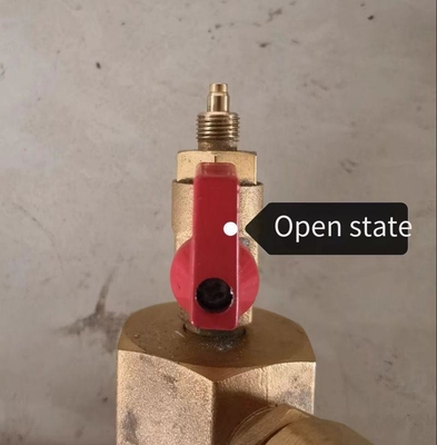 1.6MPa Πίεση NOVEC 1230 Σύστημα καταστολής πυρκαγιάς Υψηλή ασφάλεια 0,2L 0,4L 0,8L 1L