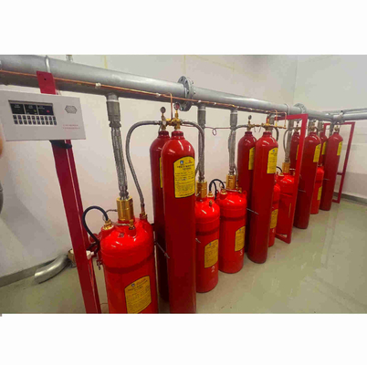 4.2MPa Κόκκινο FM200 αυτόματο σύστημα πυρόσβεσης με αέριο, άχρωμο