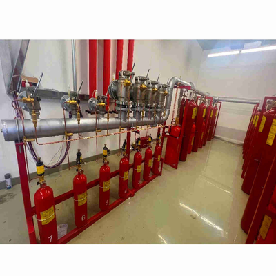 4.2MPa 5.6MPa FM200 Σύστημα ροής έμβολο 120L Εξοπλισμός πυροσβεστήρα